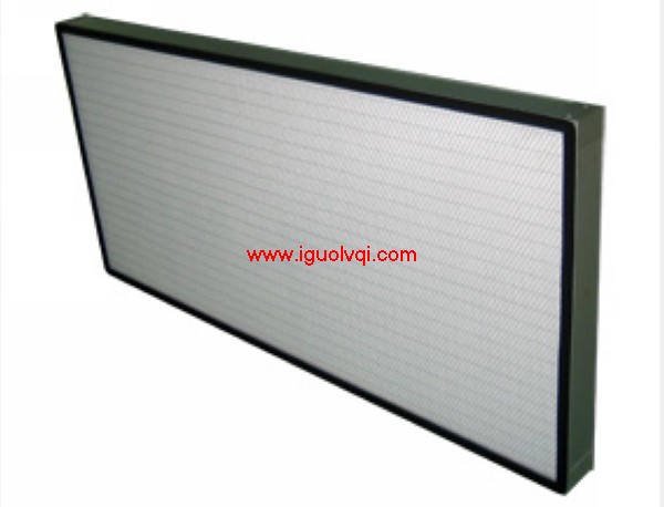 无隔板高效过滤网