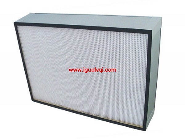 纸隔板高效空气过滤器