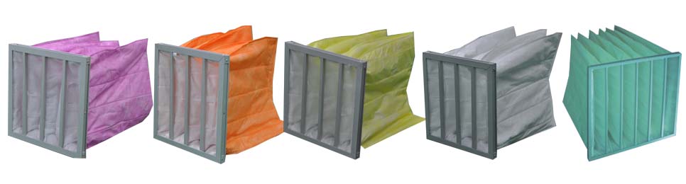 中效袋式过滤器各效率对应颜色